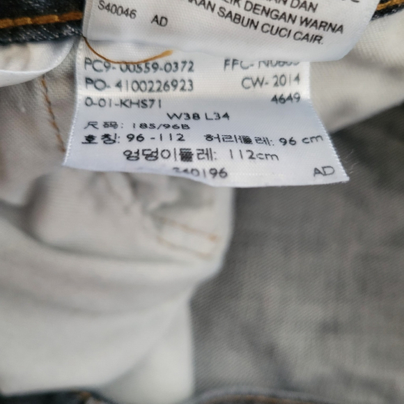 Levi's 559 Jeans 38/34 Men's Excellent Condition - Picture 9 of 10